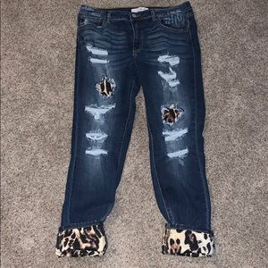 KanCan Leopard jeans